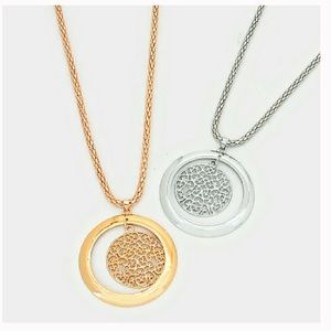 Double Halo Necklace